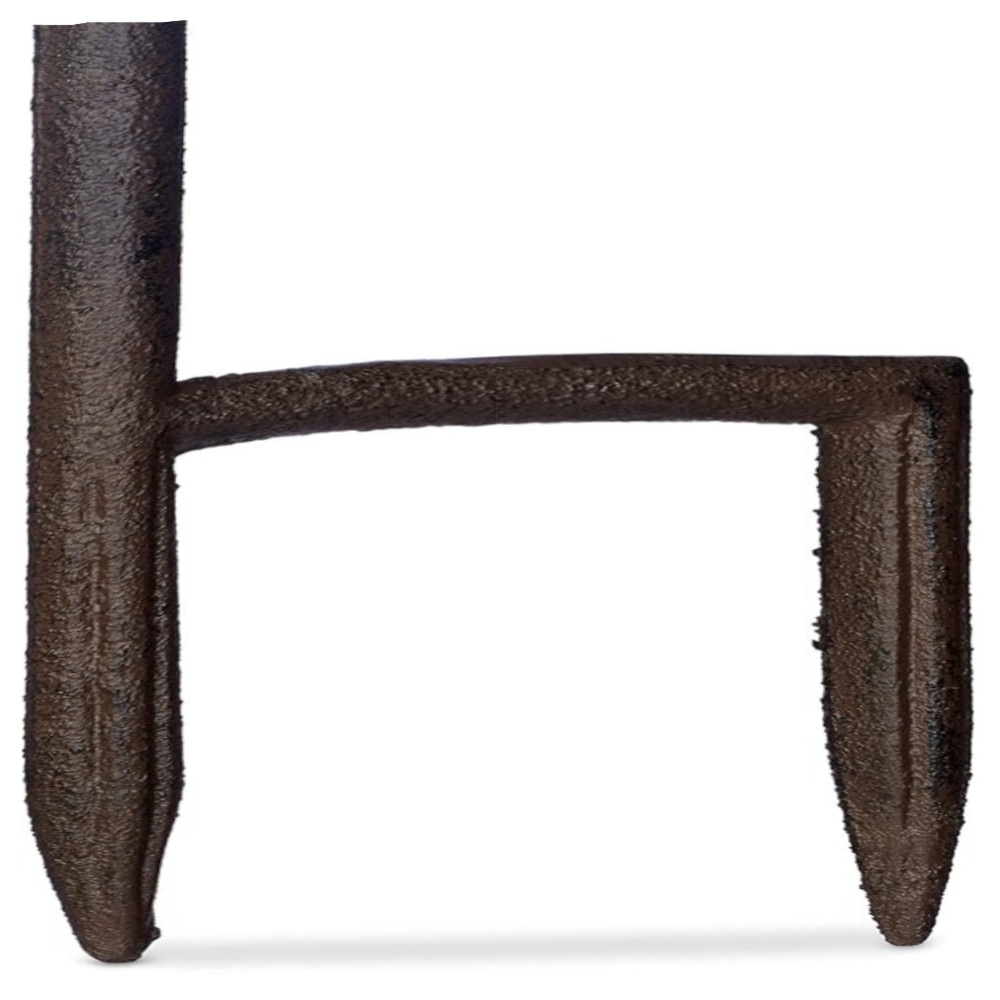 Schlauchhalter freistehend aus Gusseisen, antikes Design – wetterfest, Platz für bis zu 20 m Schlauch