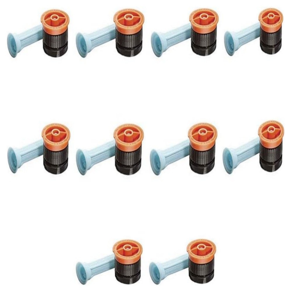 Rain Bird Verstellbare Mikro-Düse 10er Set – robuste Sprinkler-Diffusoren, 1–2 bar, 360° Sektoreinstellung, inkl. Partikelfilter, langlebig