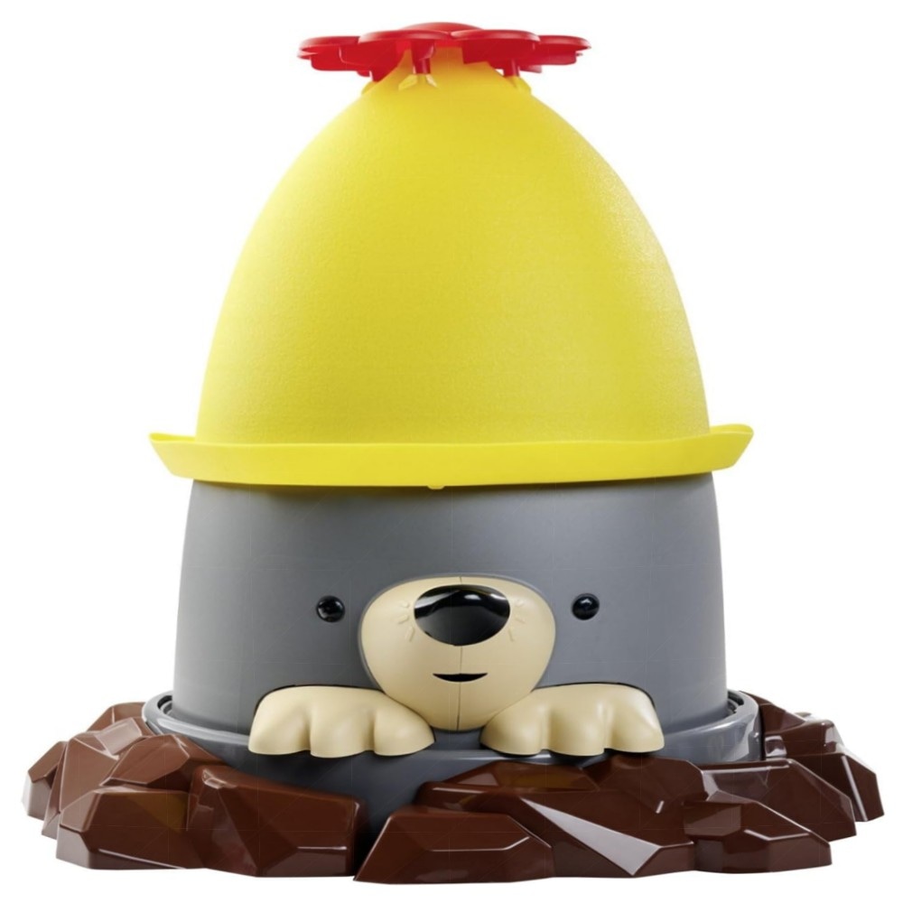 AquaPlay Moli Maulwurf-Wassersprinkler – Kinder Wasserspiel bis 4 m, UV-beständig, robustes Garten-Spritzspiel ab 2 Jahren