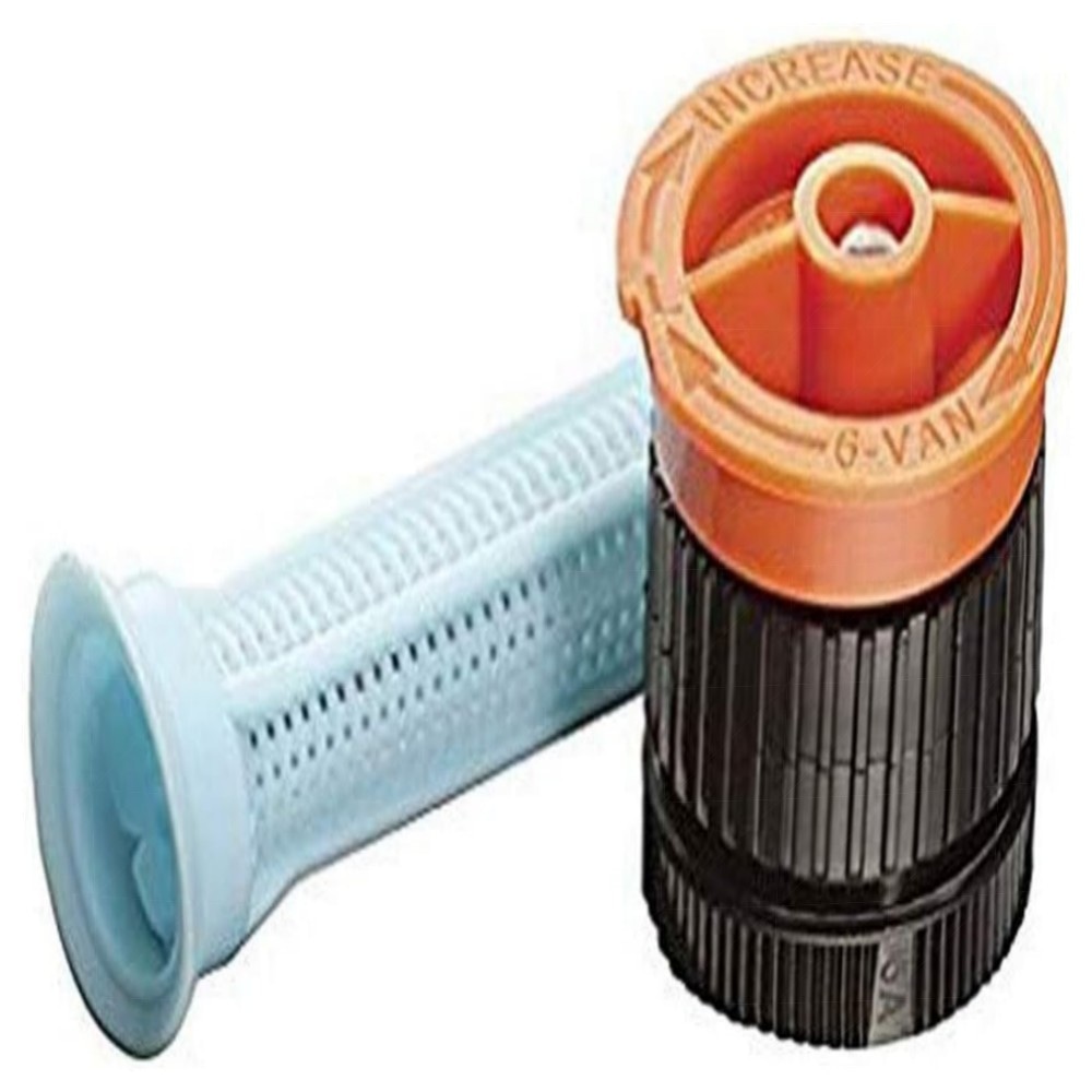 Rain Bird Verstellbare Mikro-Düse 10er Set – robuste Sprinkler-Diffusoren, 1–2 bar, 360° Sektoreinstellung, inkl. Partikelfilter, langlebig