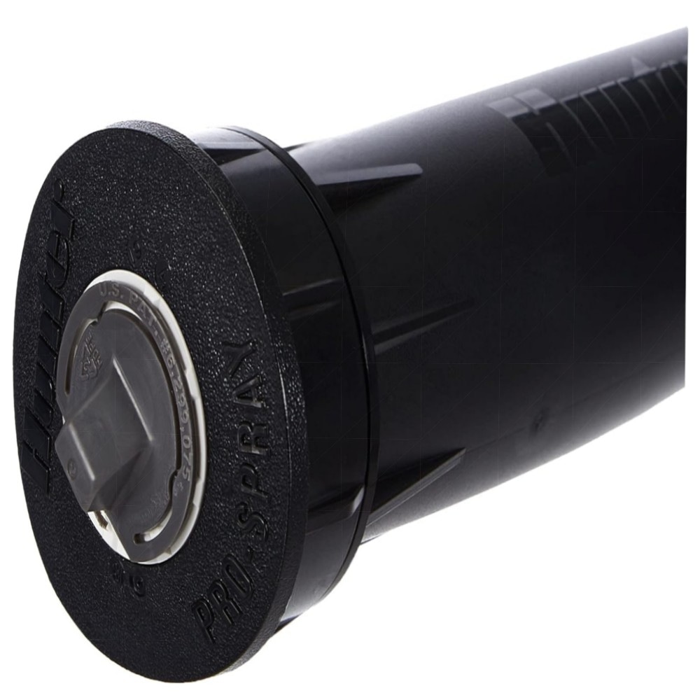 Hunter Pro Spray 15 cm (PROS-06-SI) Versenkregner, schwarz – robustes, druckbeständiges Profi-Sprühventil für Garten & Gewerbe