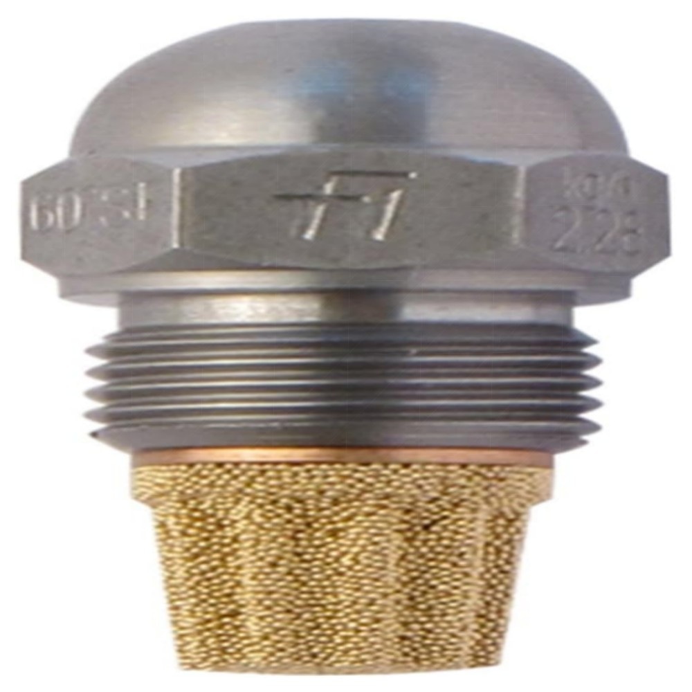 Fluidics Öldüse HF 0,60–60° – hochwertige Brennerdüse mit integriertem Primär-/Sekundärfilter, präzise geprüft & automatisiert gefertigt