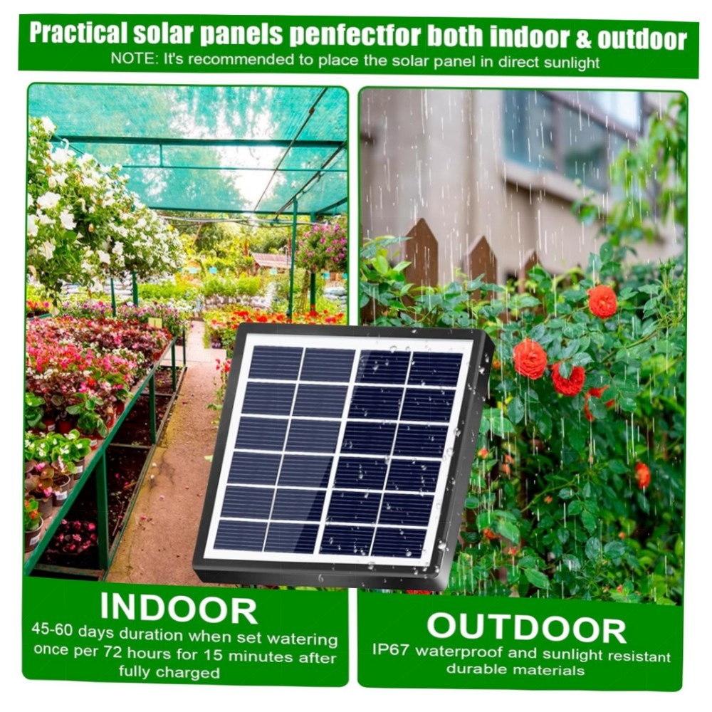 1134a1e01372.jpg Solar-Bewässerungssystem mit Timer – Automatische Tropf-Bewässerung 12 Modi, 15 m Schlauch, nachhaltig & einfach für Balkon, Garten, Topfpflanzen