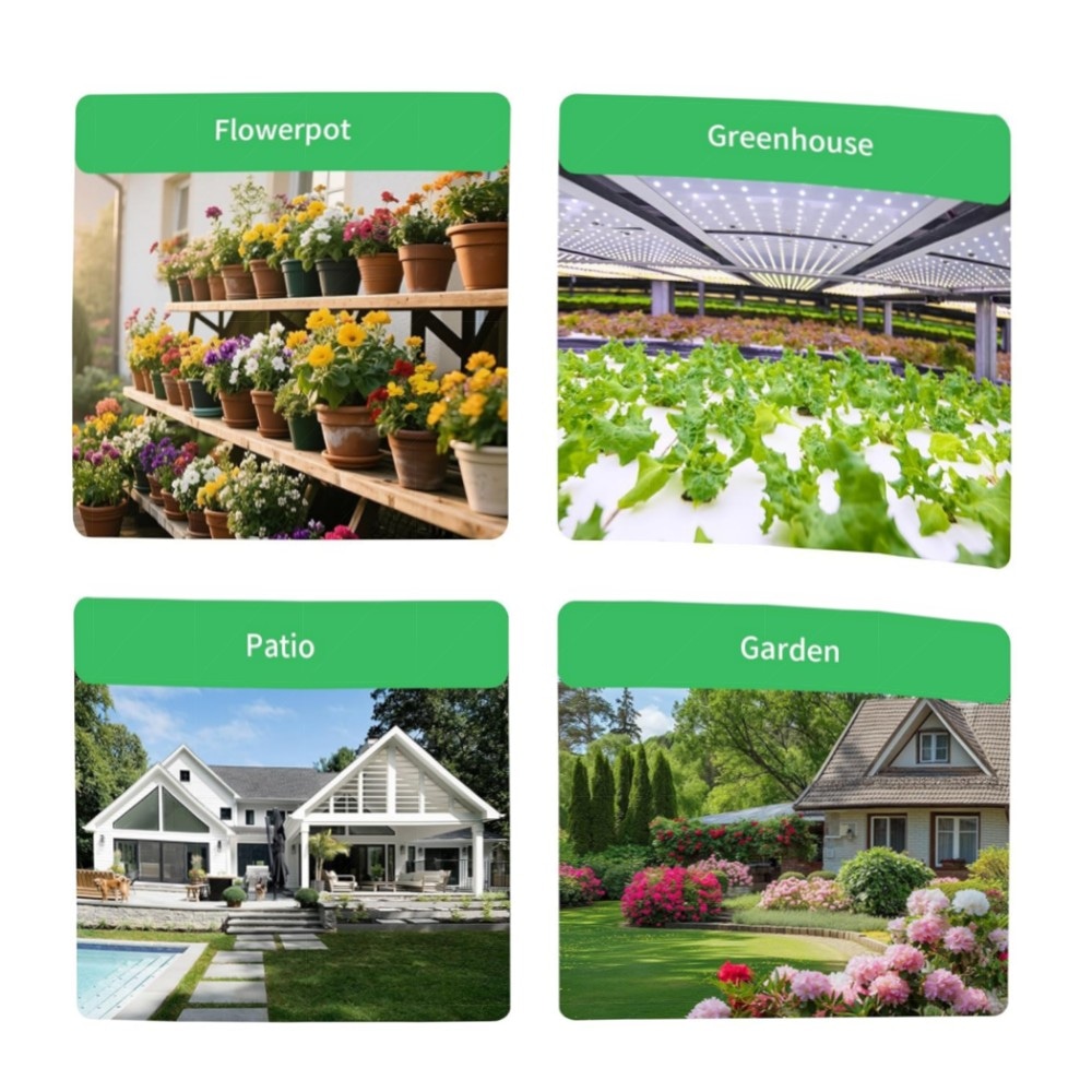 Forever Speed Tröpfchen-Bewässerungsset 315-tlg. – 60m 15m Schläuche, UV-beständig, einstellbare Tropfer für Garten, Gewächshaus & Terrasse