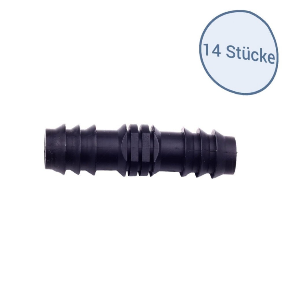 Tropfbewässerungsset 100m Profi-Tropfrohr 16mm – 175tlg Zubehör, wassersparend & UV-beständig für Hochbeete, Gemüse & Garten