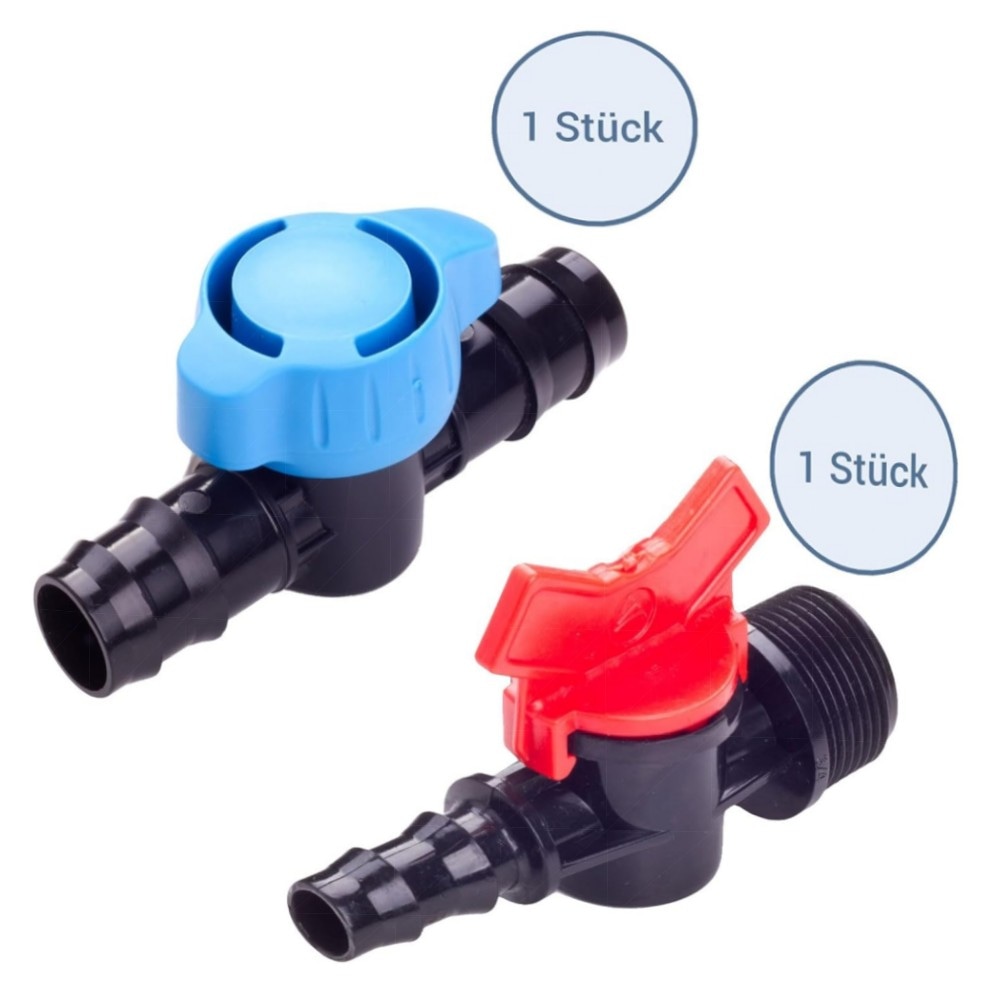 Tropfbewässerungsset 100m Profi-Tropfrohr 16mm – 175tlg Zubehör, wassersparend & UV-beständig für Hochbeete, Gemüse & Garten