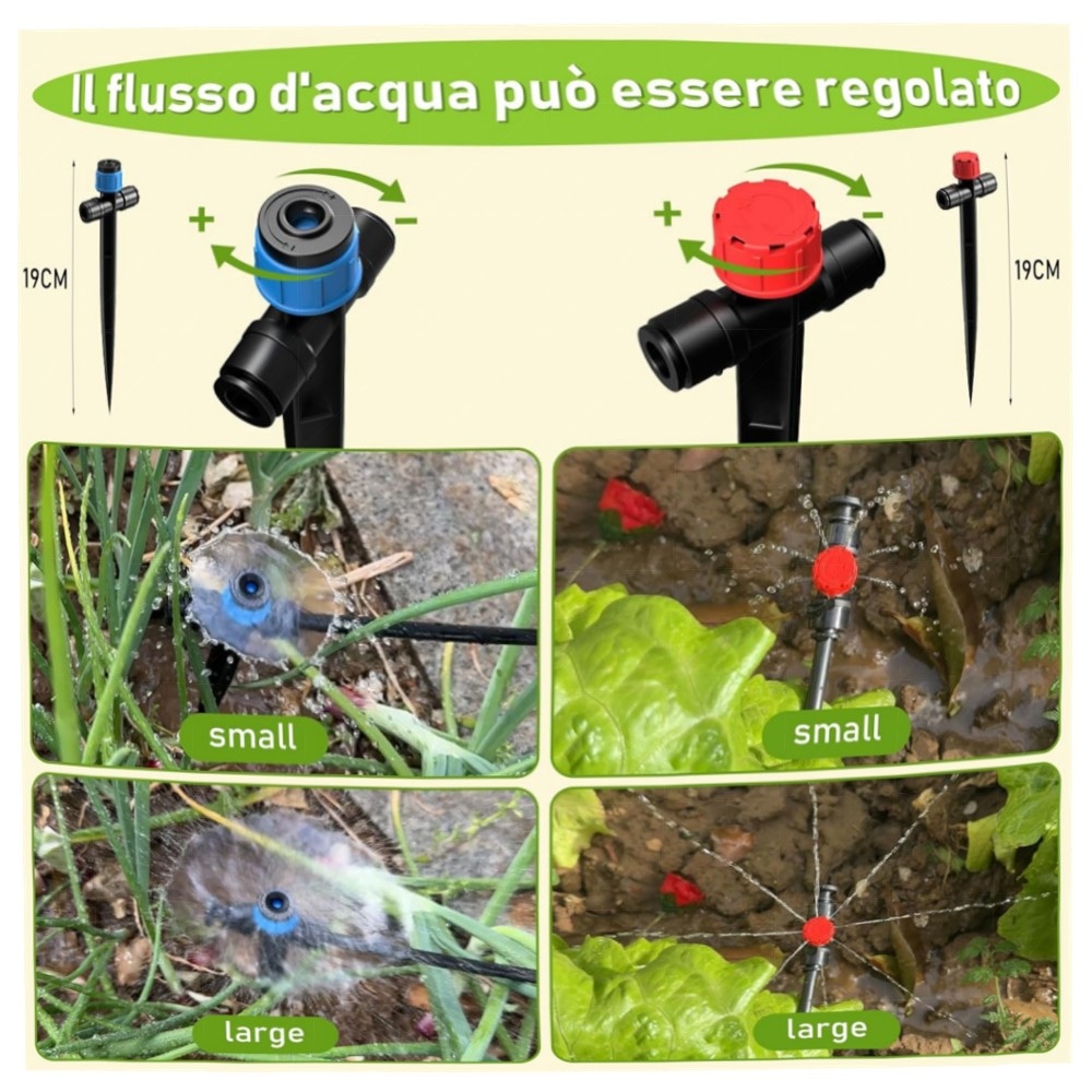 fb09b0a06230.jpg Automatisches BewässerungsSystem Kit 36 m – Tropf- & Sprühbewässerung für Garten, Gewächshaus & Balkon, flexibel & einfach zu montieren