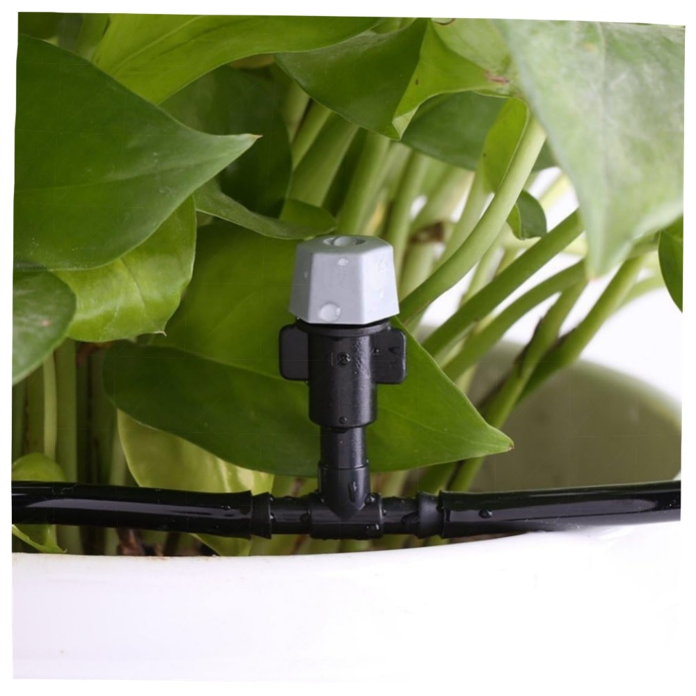 Garden Misting Kühlsystem – Mikrotropf-Bewässerungsset 15M mit Anti-Verstopfungsdüsen, Schnellanschluss & Hang-Sprinkler – hochwertig, einfach montierbar