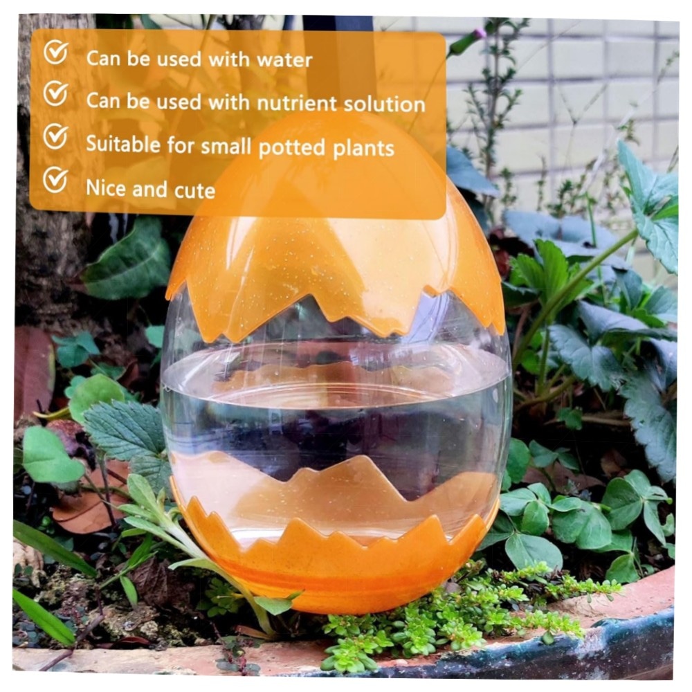 2er Set Bewässerungskugeln 500 ml – Selbstbewässerung für Topfpflanzen, Ton- & Kunststoff-Design, ideal für Urlaub & Balkon (groß, langlebig)