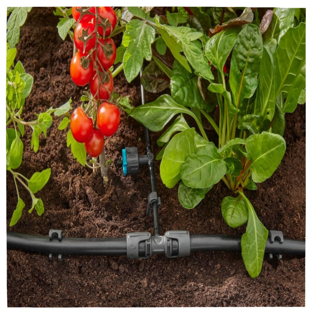 Gardena Micro-Drip Reihentropfer regulierbar 1–8 l/h, druckregulierend – 5er-Set, selbstreinigend & langlebig