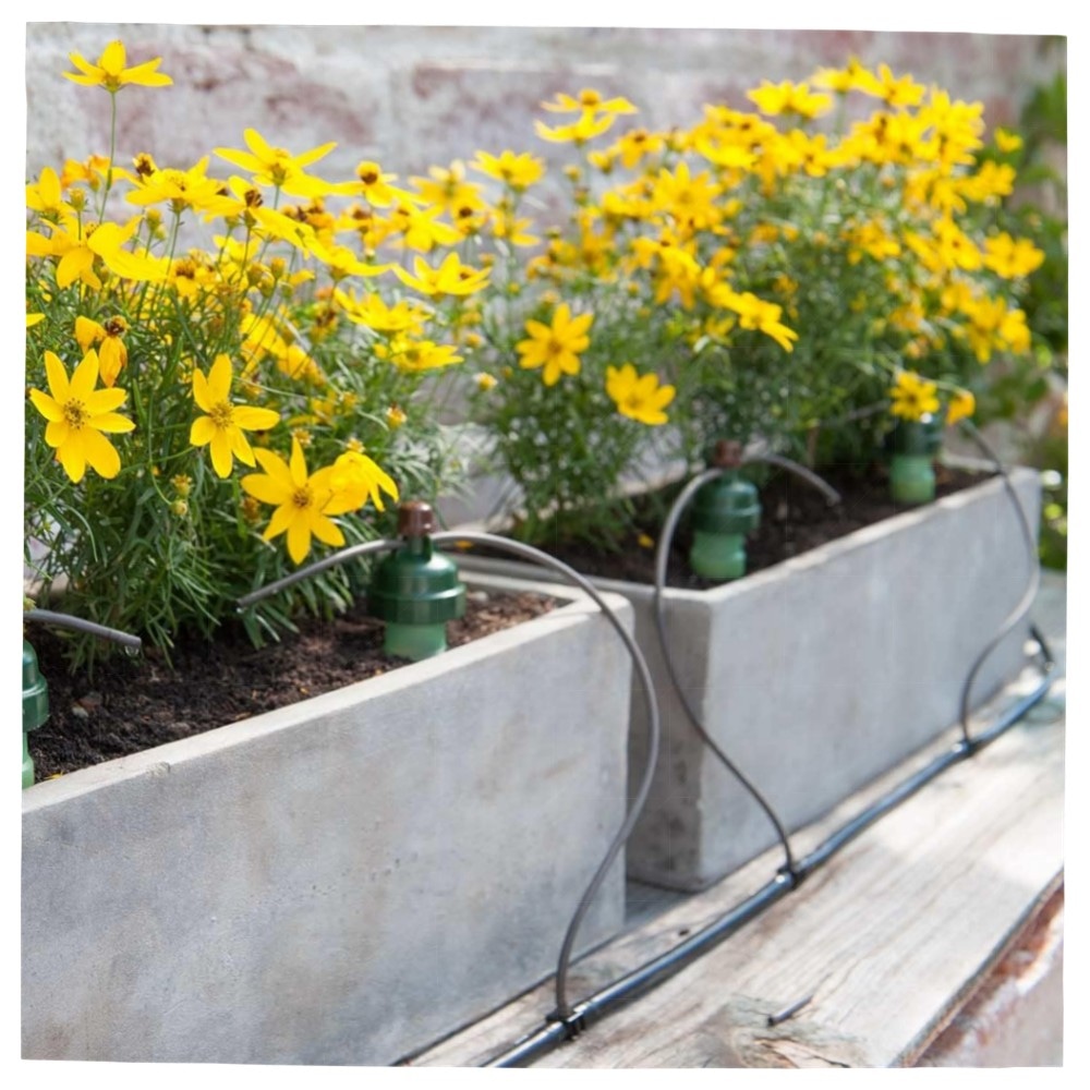 TROPF Bewässerungsfühler – automatischer Tropf-Blumat Sensor für Topf- & Balkonpflanzen, langlebig & leise, einfache Schlauchanschluss