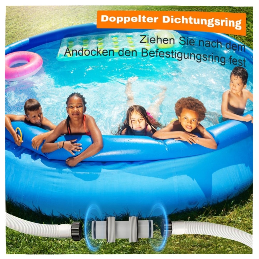 03b11e3d8833.jpg Poolschlauch Verbinder 38 mm (2 Stück) mit Dichtungsringen & Dichtungsband – robustes Schlauchadapter-Set für Intex & Bestway Pools