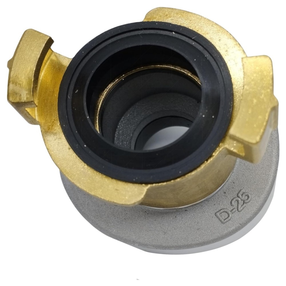 Storz Kupplung D auf Geka Adapter – hochwertiger Aluminium/Messing-Adapter mit NBR-Dichtung, temperaturbeständig -20°C bis 80°C