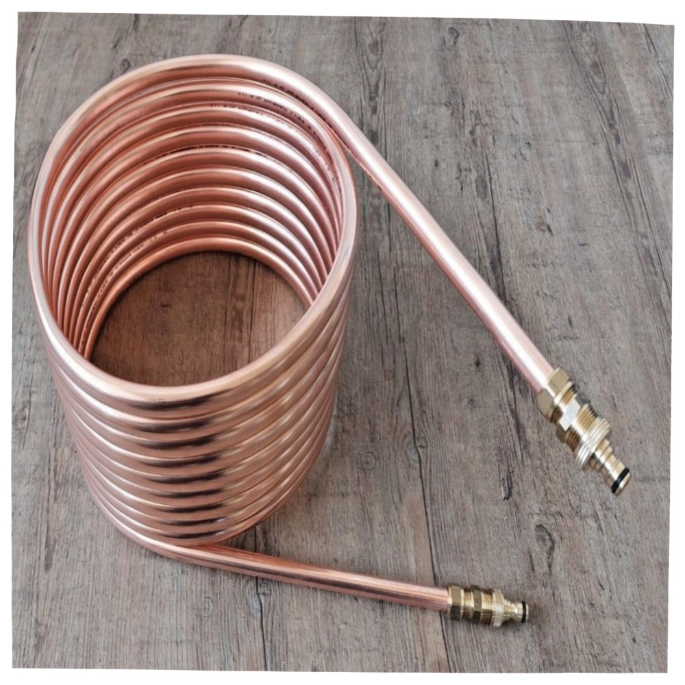 Kupferspirale 18x1 mm (10 m) – Poolheizung mit GARDENA-Anschluss & 3/4\