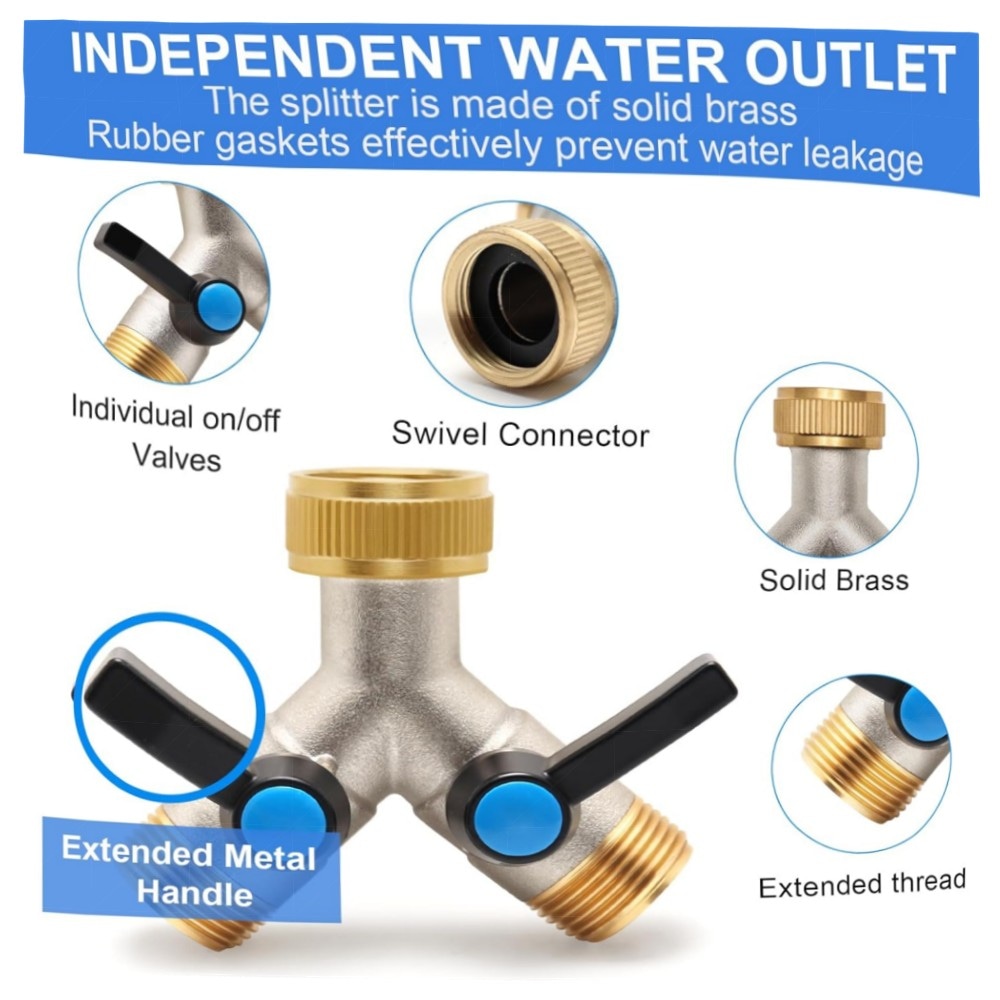 2-Wege Y-Verteiler 3/4\