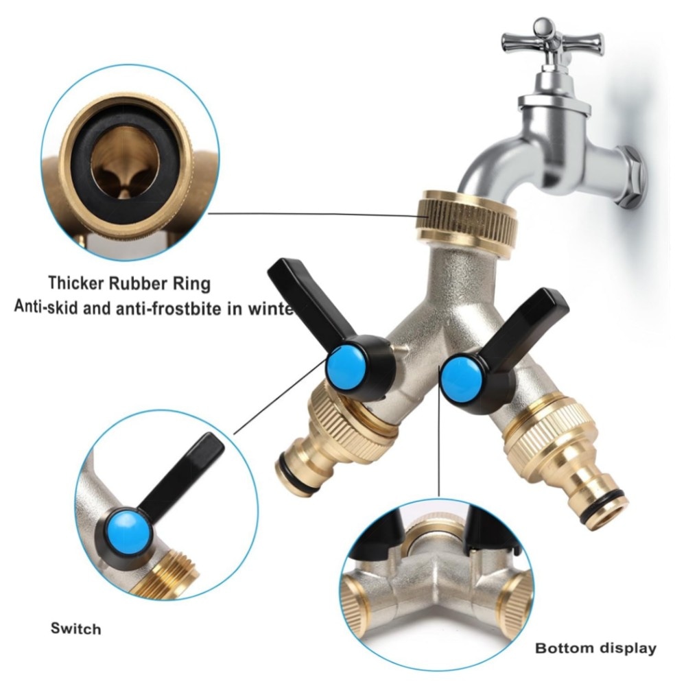 2-Wege Y-Verteiler 3/4\