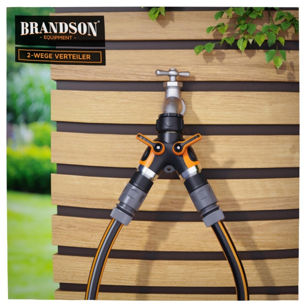 Brandson Y-Gartenverteiler 2-Wege 3/4\