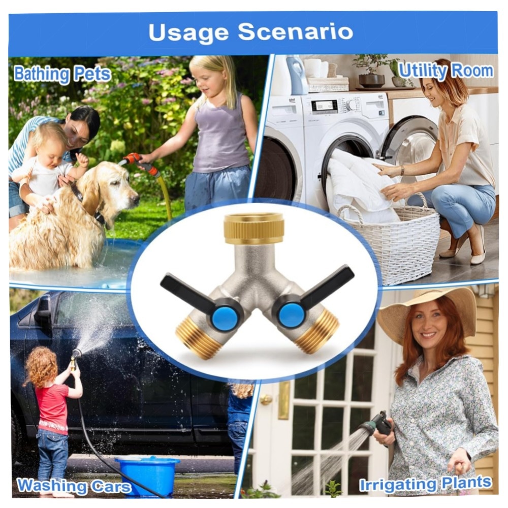 2-Wege Y-Verteiler 3/4\