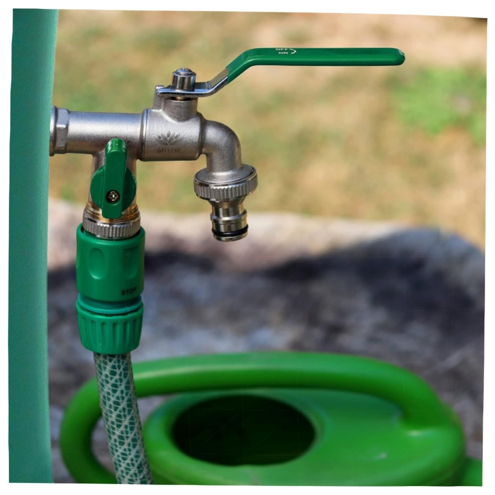 Doppel-Wasserhahn 3/4\