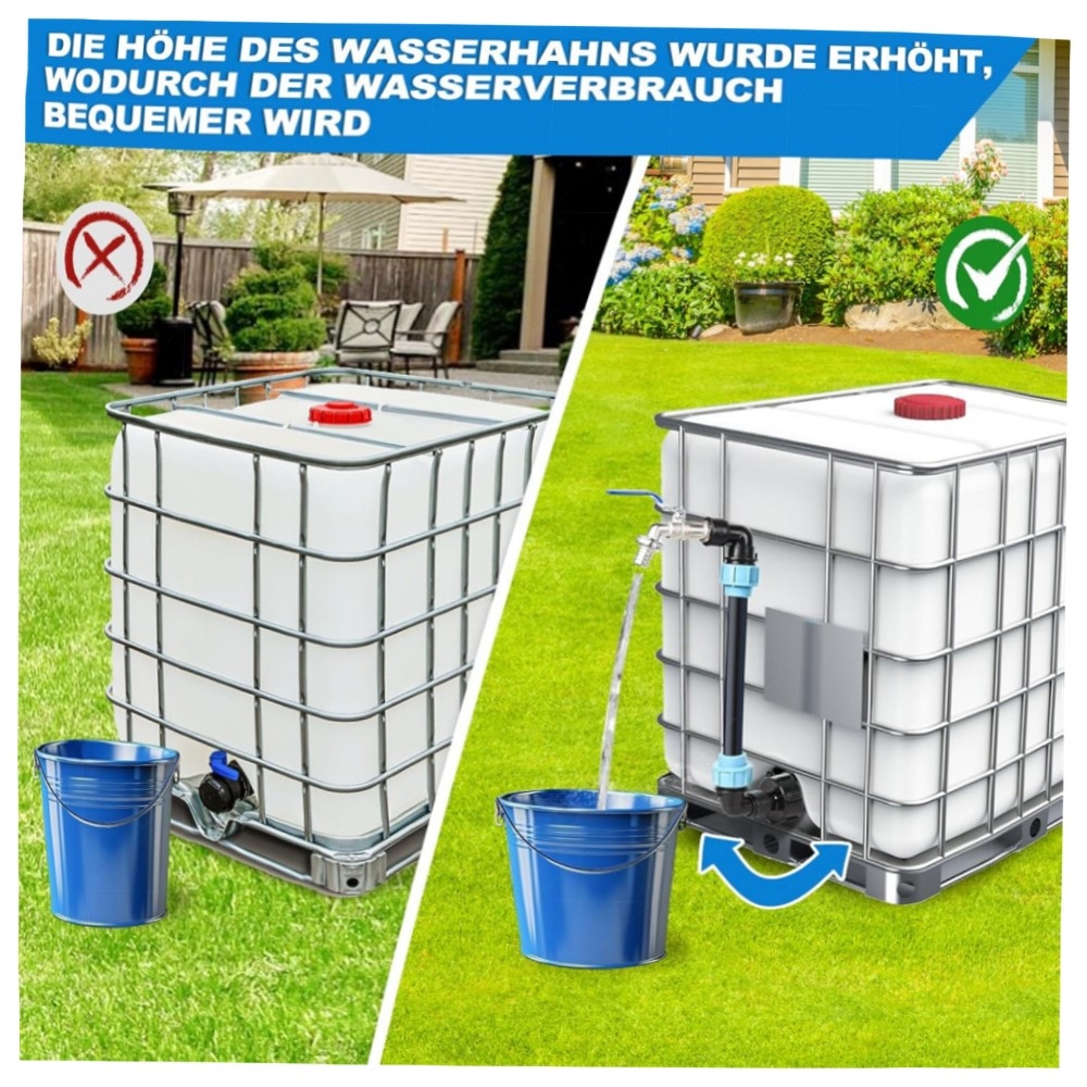 IBC Schwanenhals Adapter 3/4\