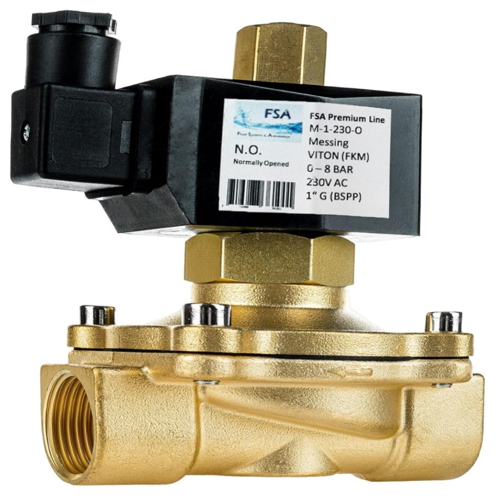 FSA Magnetventil Messing 1\