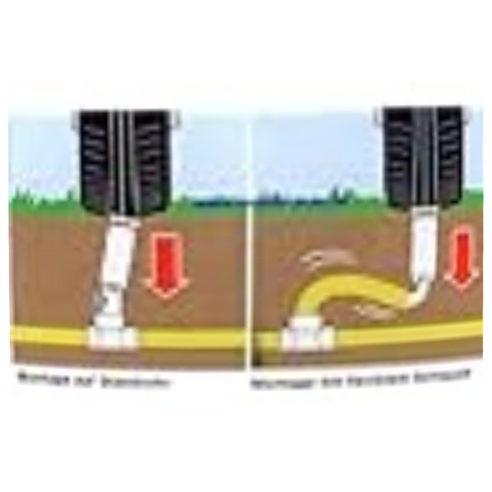 5er-Set flexibler Regner-Abzweigschlauch 30 cm mit 3/4\