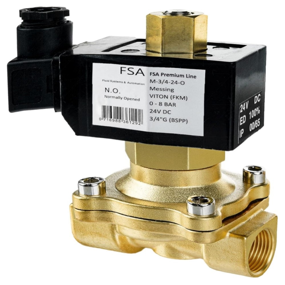 FSA Magnetventil Messing 1\