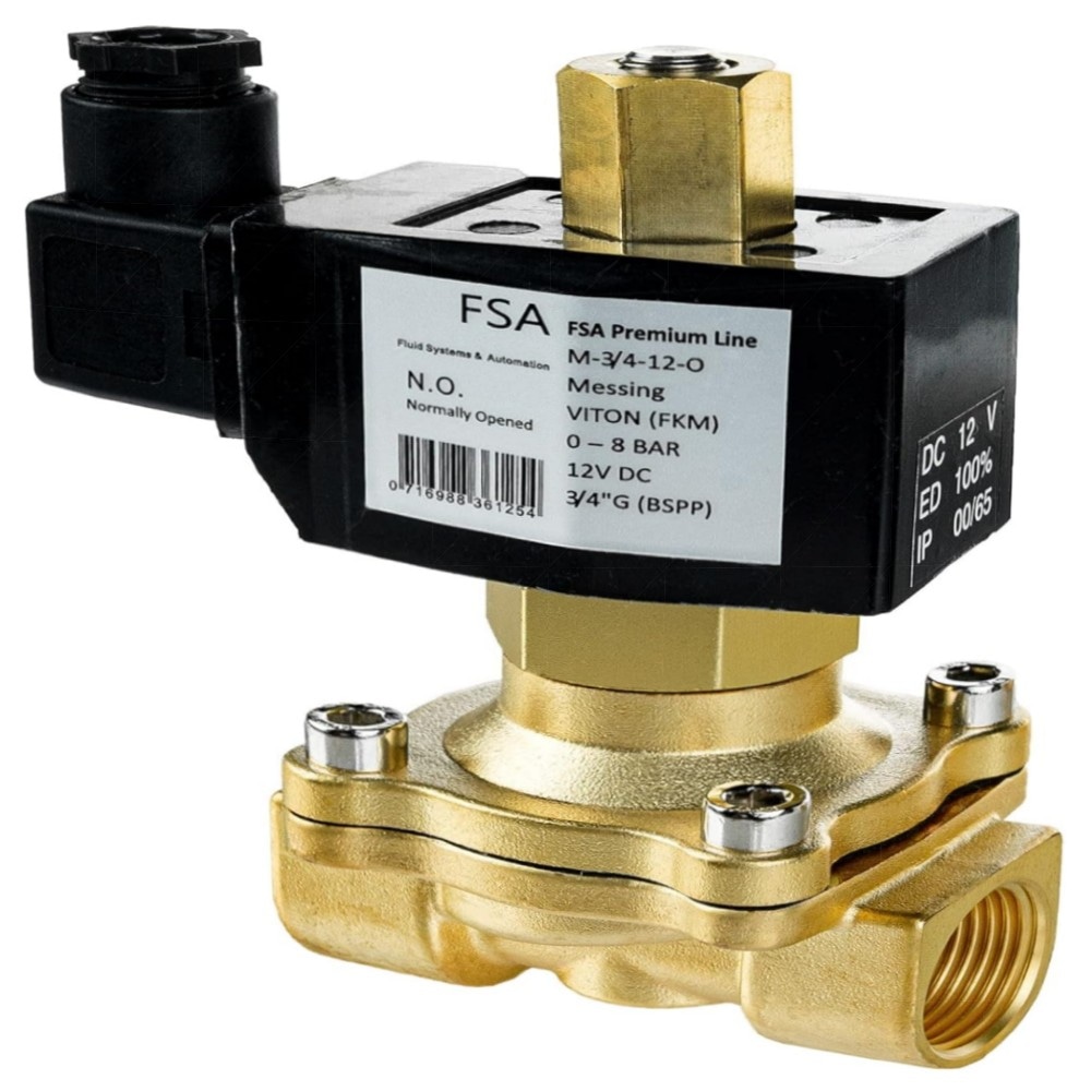 FSA Magnetventil Messing 1\